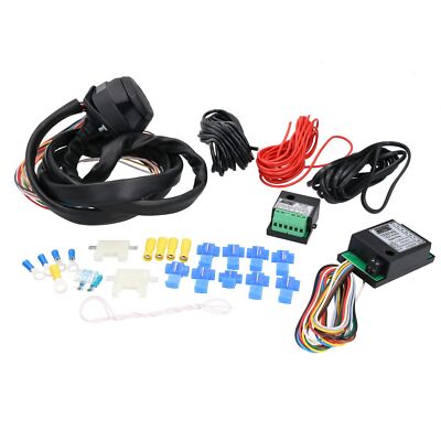 13 PIN Towbar Towing Electrics Trailer Socket WIRING KIT Modern Canbus Cars