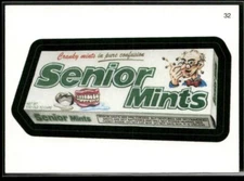 2005 Topps Wacky Packages Series 2 #32 - Senior Mints - Junior Mints