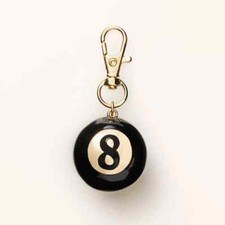 Kate Spade New York Target Lucky 8 Ball Keychain/Charm. NEW