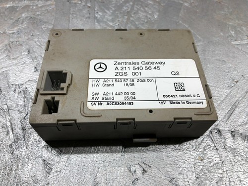 Mercedes Benz W211 W219 Zentrales Gateway Steuergerät A2115405645 Grau