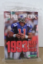 1993 Skybox Football NFL Draft Picks Complete NM-MT Set Drew Bledsoe 102424DMT4