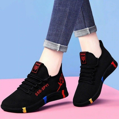 Zapatos 2022 Para Correr Para Mujer Zapatillas De Tenis Transpirables De  Moda | eBay