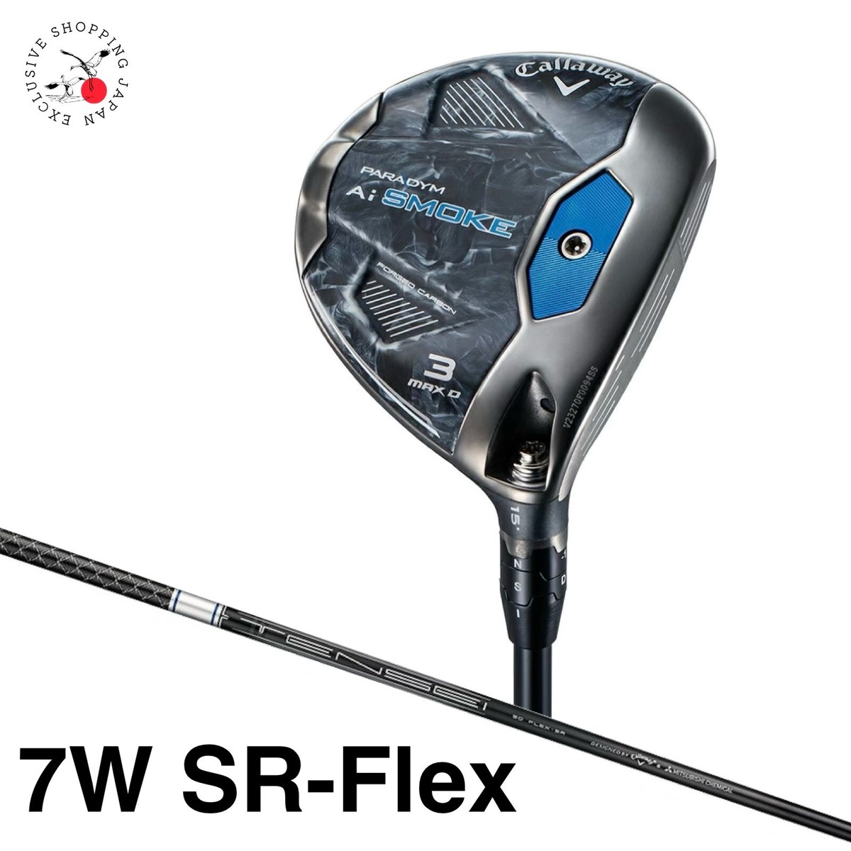 Callaway PARADYM Ai SMOKE MAX D Fairway Wood 7W SR-Flex