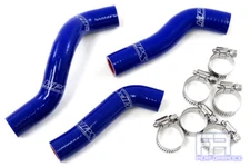 HPS Reinforced Silicone Radiator Hose Kit - 250SXF Racing Dirt Bike 11-12 Blue