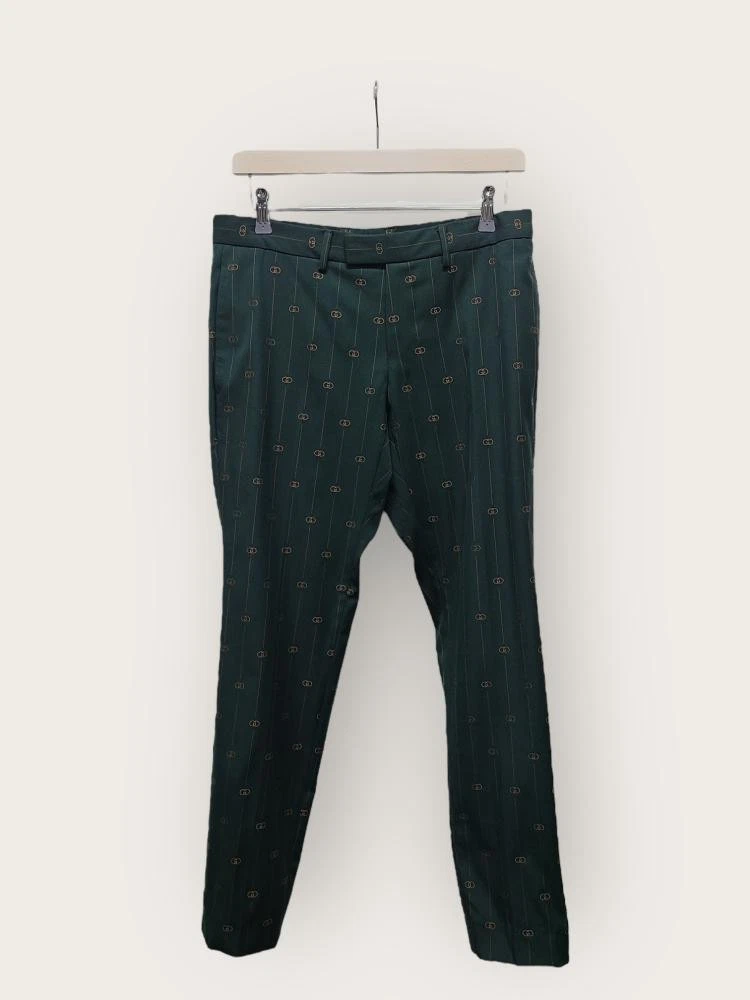 Gucci Set Tuta Jacquard Verde Fai da Te Multi Logo GG 46 44033085