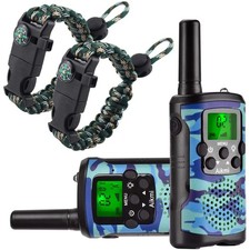 Walkie Talkies for Kids 22 Channel 2 Way Radio 3 Miles Long Range Handheld Wa...