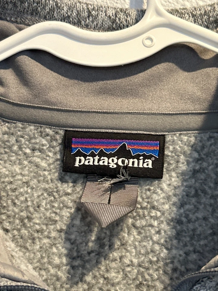Chaqueta Patagonia (Hombre MEDIANA) Gris Polartec Polar Cremallera Completa Mejor Foto 3 de 4