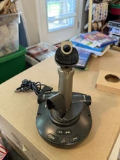 Saitek Cyborg 3D Gold USB Flight Stick Controller For PC Computer