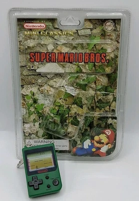 1998 Nintendo Mini Classics Super Mario Bros LCD Electronic Game Keychain  - Photo 1/4