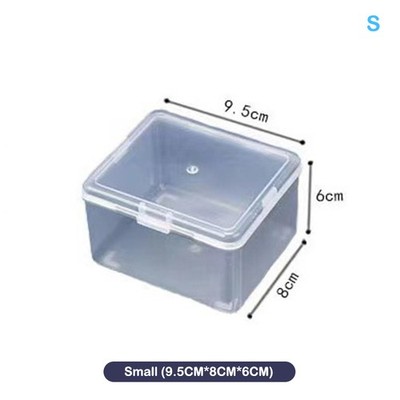 Flip transparent Desktop Storage Box LED -Scheinwerferpackaging -Box Plastikbox 