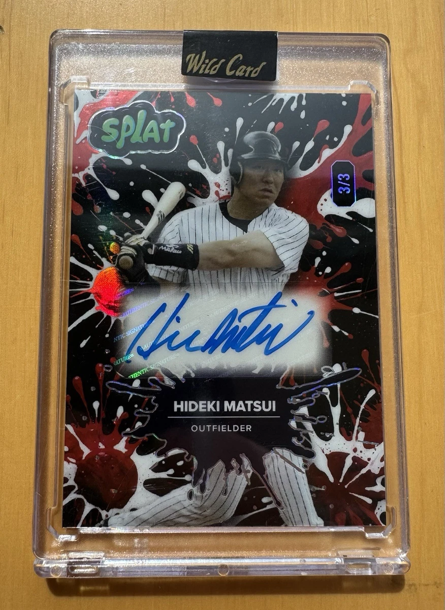 Hideki Matsui Baseball Sports Trading Cards & Accessories