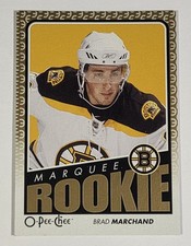 Brad Marchand 2009-10 O-Pee-Chee Marquee Rookie Card #790. rookie card picture