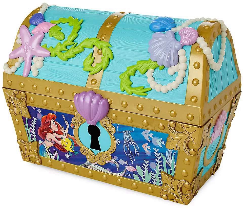 Disney The Little Mermaid Princess Ariel Treasure Dive Chest Play Set NEW