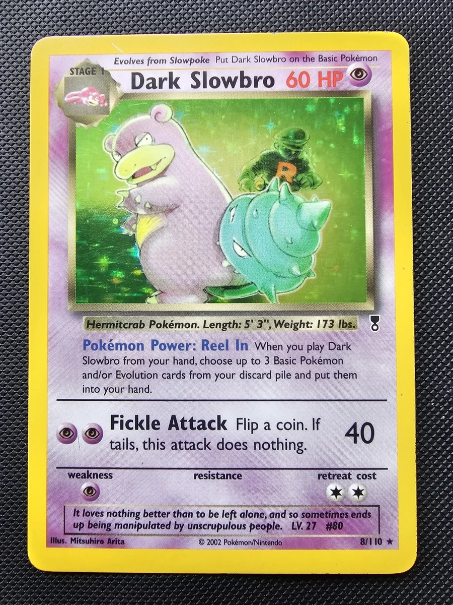 Dark Slowbro Pokémon TCG Cards for sale | eBay