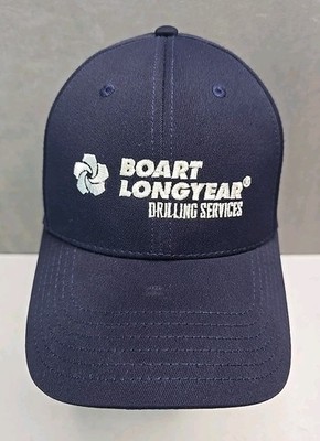Boart Longyear hat drilling services black snapback mining company cap