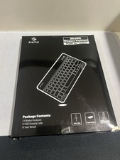 Fintie Wireless Bluetooth Keyboard 10-inch Ultrathin 7mm Black Keyboard