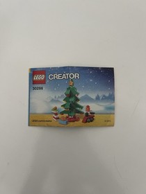 LEGO Creator Christmas Tree Mini Polybag Set 30286 w/ Instructions