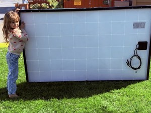   17 LG 320W Monocrystalline Solar Panel LG320N1C-G4 MC4 Connector