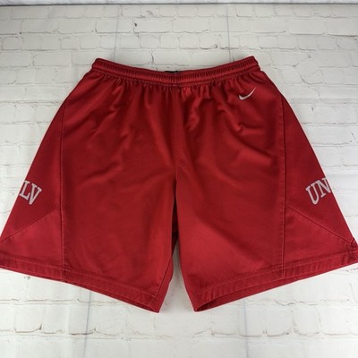 NCAA Nike UNLV Rebels Team Player Issued Basketball Practice Shorts Men's XL