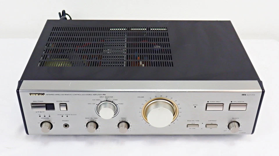ONKYO Stereo Amplifier/Verstärker A-8830 Analoggerät (ohne Fernbedienung) 252231 - Bild 2 von 4