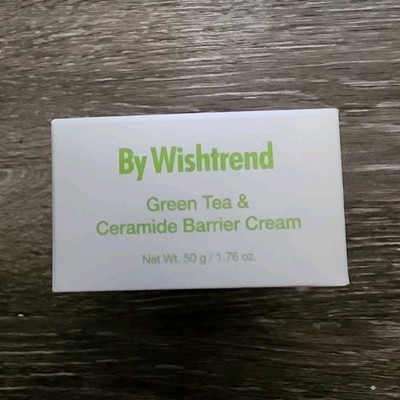 By Wishtrend Green Tea Ceramide Barrier Cream Hydrating Moisturizer 50g