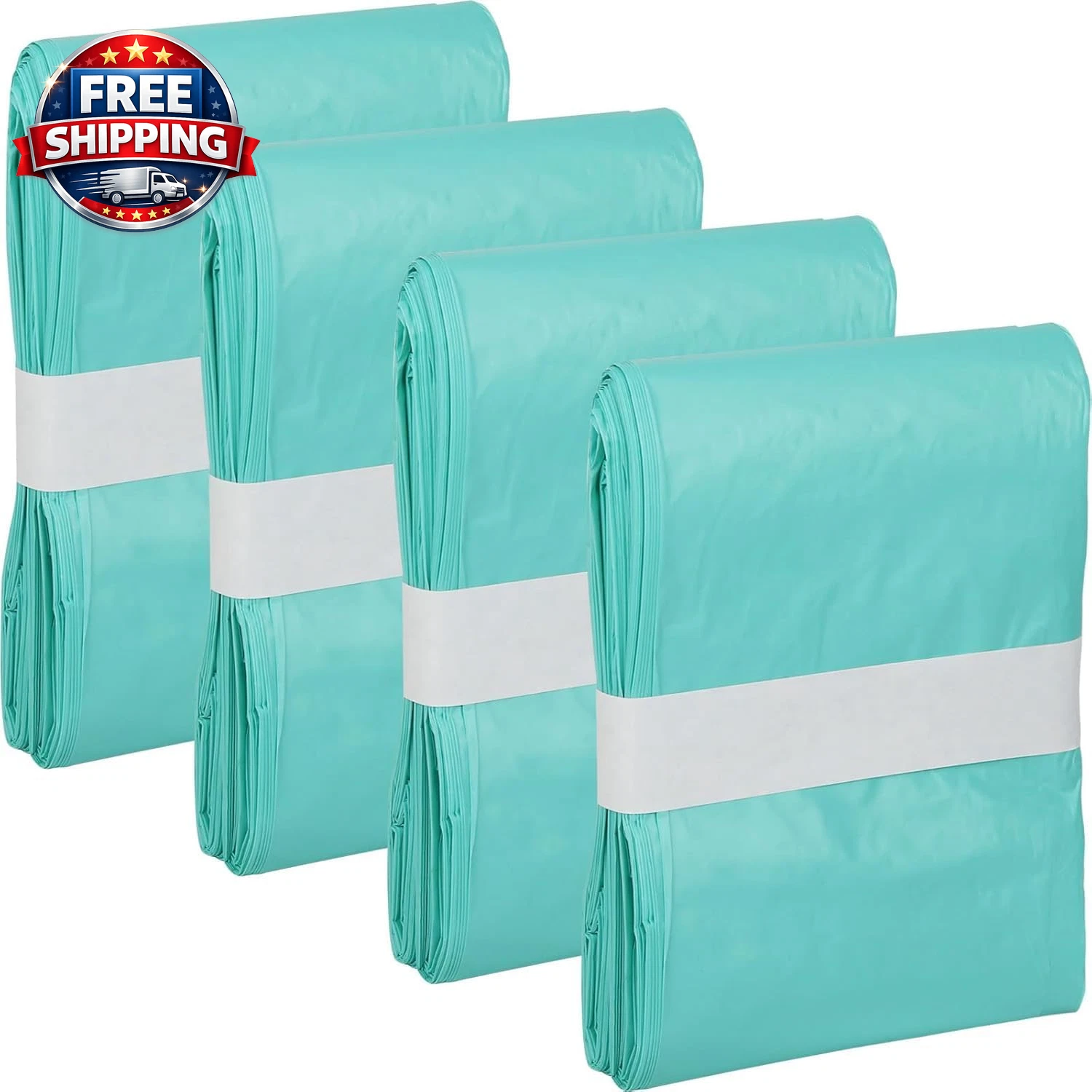 Adult Diaper Liner Refills, Compatible with Janibell Akord 280 Slim Model Pail,