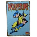 MARVEL Comic Books WOLVERINE Metal Sign Art Vintage X-MEN Retro Superhero Logan