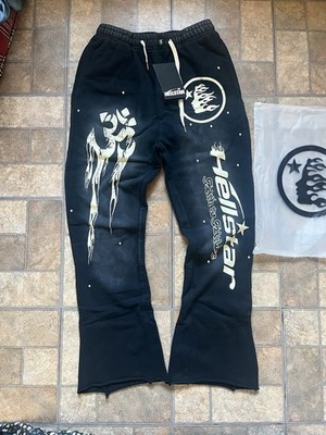 Hellstar Black Sweatpants Size XL High Quality New Free Shipping