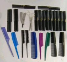 Professional Salon Barber Hair Comb Lot