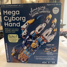 Thames Kosmos Mega Cyborg Hand Science Kit Children Age 7 New Sealed Contents