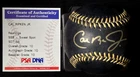 DUAL GEM GRADED CAL RIPKEN JR SIGNED MLB BASEBALL BLACK GOLD PSA DNA 10 COA AUTO