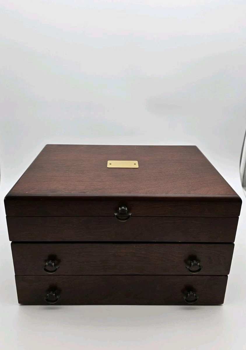 Reed & Barton Wooden Flatware Storage for sale | eBay