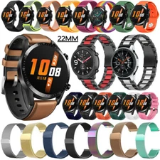 For Motorola Moto 360 1st Gen Stainless Steel Leather Silicone Watch Band Strap