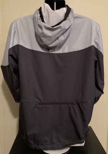 Men’s Nike Jacket Grey Crimson Size M LOOK - Picture 5 of 7