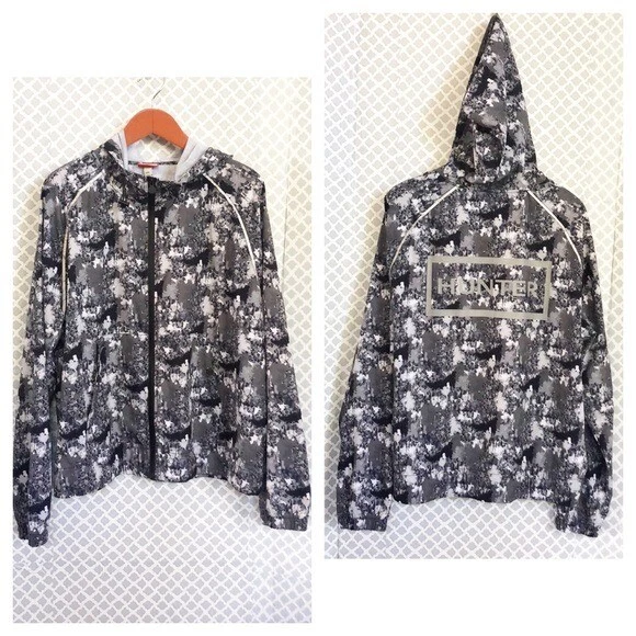 Hunter zip up gray windbreaker jacket mens size 2XL
Opens in a new window or tab