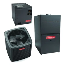 Goodman 3 Ton 14 SEER2 R-32 80,000 Btu 80% Afue Gas System ( Motor) 17.5" W