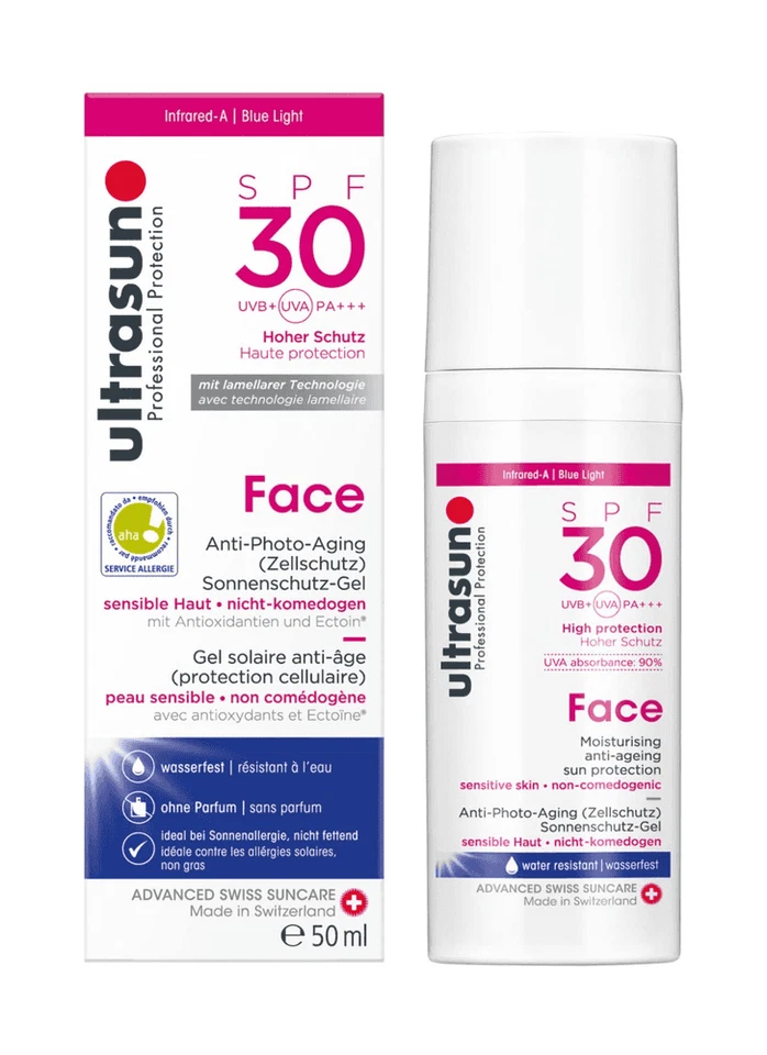 Ultrasun омолаживающее средство для лица SPF30 50 мл - Изображение 2 из 4