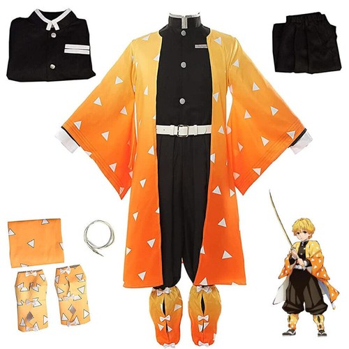 Womens Men Japanese Anime Cosplay Costume Halloween Carnival Fancy Dress Outfit - Picture 3 of 46