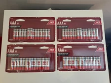 ACE Hardware Lithium AAA Batteries 4-16 Packs Triple A Batteries 10 Year Life
