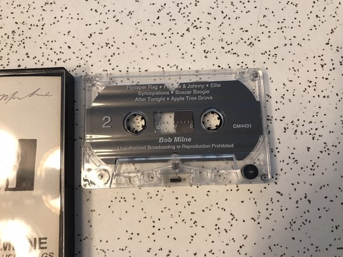 Bob Milne Cassette Boogie Blues & Rags Autographed VG Condition - Picture 7 of 7