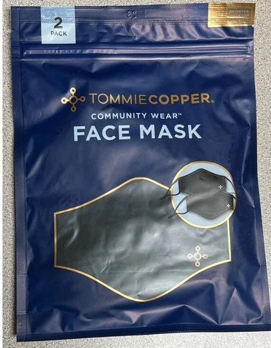 New Tommie Copper Black Face Mask 2