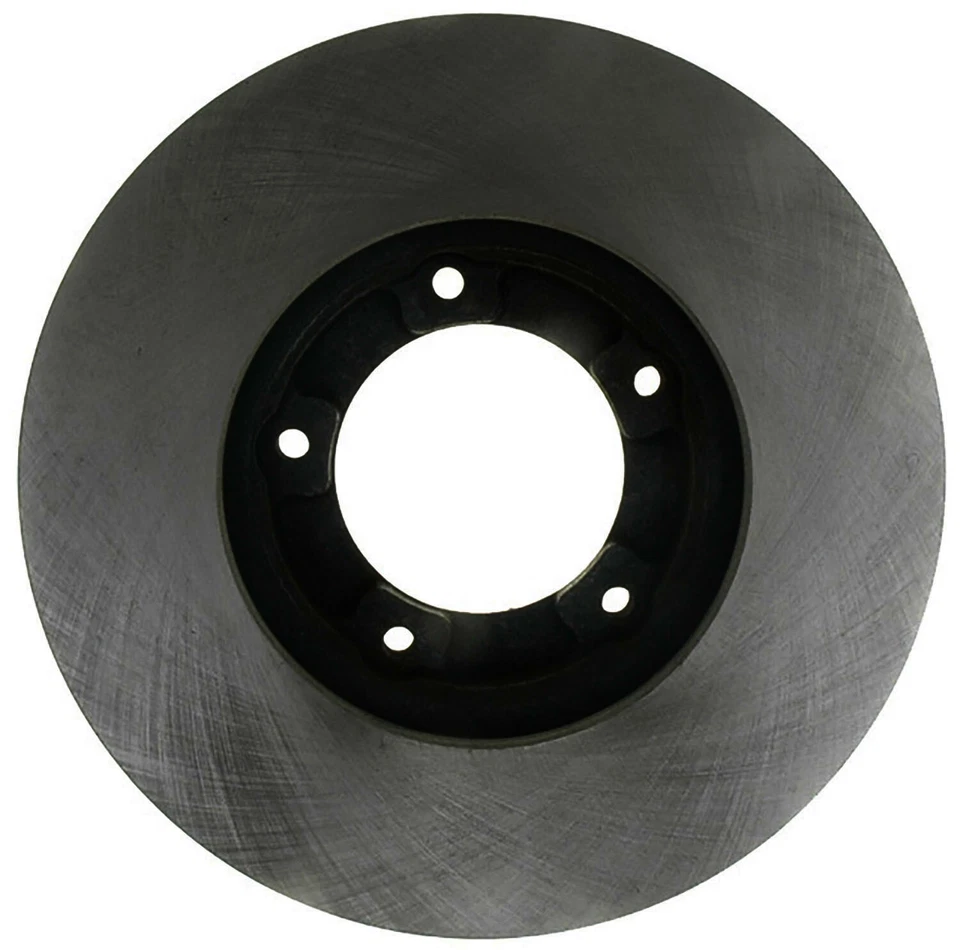 Rotor de freno de disco delantero sin recubrimiento ACDelco 18A317A se adapta a camioneta Toyota 84-93 Foto 3 de 4