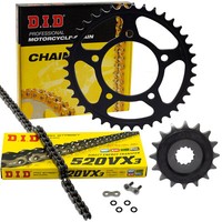 Kettensatz X-Ringkette DID 520VX3 FüR Suzuki GS 500 E EU GS500 GM51B 1989-1993