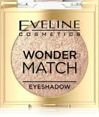 EVELINE COSMETICS Eveline Wonder Match Mono Eyeshadow Topper Highly Pigmented 05 Golden Glow