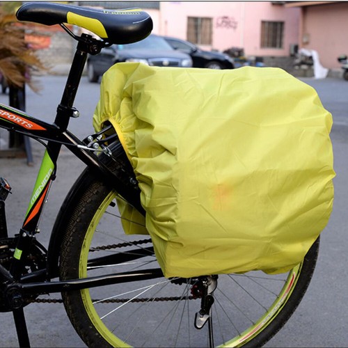 Pannier Rain Cover Lightweight Bicycle Backpack Rainproof Cover Bicycle Rack