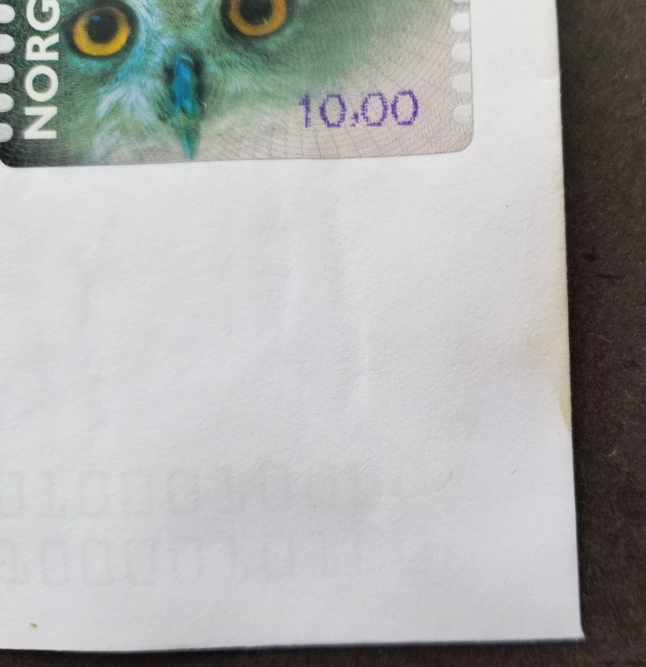 [SJ] Norway Butterfly 2007 Insect (ATM Machine Frama Label stamp FDC) *defect - Image 2 of 4