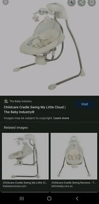 my little cloud cradle swing