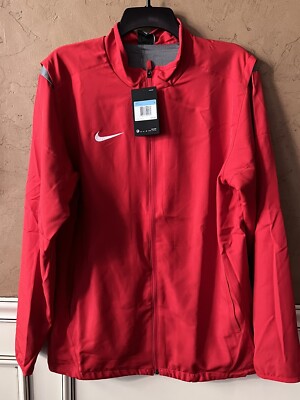 Nike DRI-FIT フード付きジャケット S レッド Nike Dri-FIT Team Dry Full Zip Training Jacket Red 897025