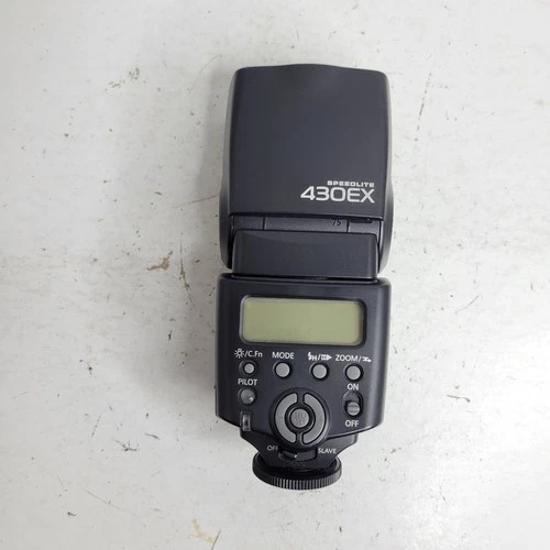 Canon Speedlite 430EX Electronic Camera Flash Tested Works