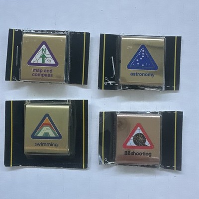 Boy Scouts of America Cub Scout BB Shooting, Swimming, Astronomy, Map & Compass